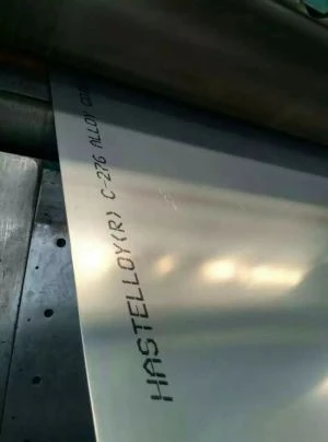0.38 έως 45 mm πάχους κράμα C-276 Hastelloy C-276 Πηνίο λωρίδας φύλλου πλάκας κατασκευασμένο σε GENMANY VDM