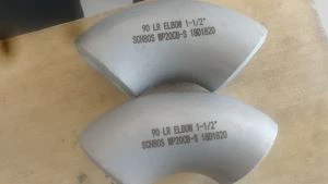90 Βαθμός 1 1 / 2 Ίντσες SCH 80 S ASTM B 366 UNS N0 80 20 Alloy 20 Elbow