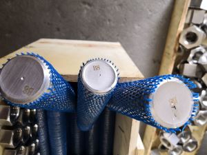 ASTM A 193  B 8  Μπουλόνι πλήρους σπειρώματος 1 1 / 8  ίντσα * 170 mm