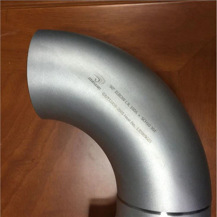 ASTM A 403  WP UNS S31254 90deg αγκώνα